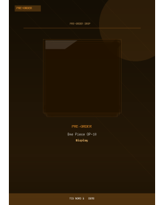 [PRE-ORDER] One Piece OP-10 Display — Leveranse Q3 2025